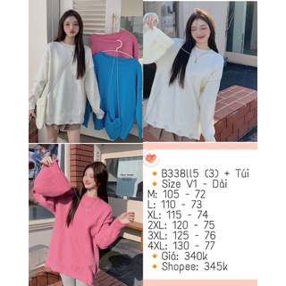 [Order] Áo Kiểu Tay Dài Bigsize