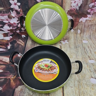 Chảo chống dính 2 quai Duxton 28cm - chảo chống dính 2 quai 28cm