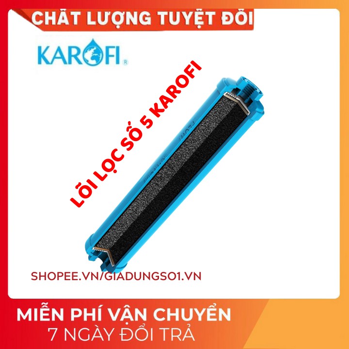 [UY TIN SỐ 1] FREESHIP Lõi lọc nước số 5 MINERAL - KAROFI chính hãng | Thay được cho các máy lọc nước khác