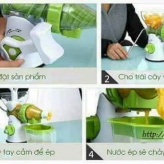 Máy ép trái cây quay tay
