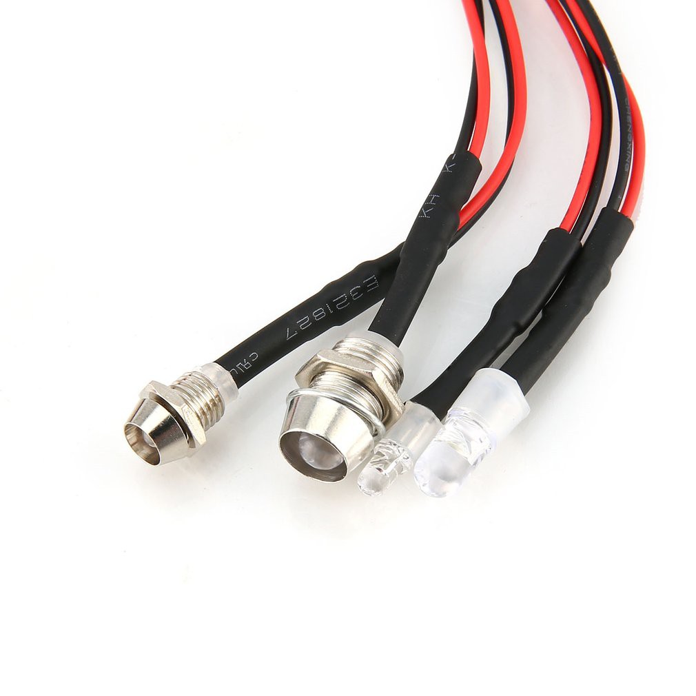 TRAXXAS Rc Đèn Pha LED Cho Xe Tải Điều Khiển Từ Xa 1/10 1/8 1/12 RC