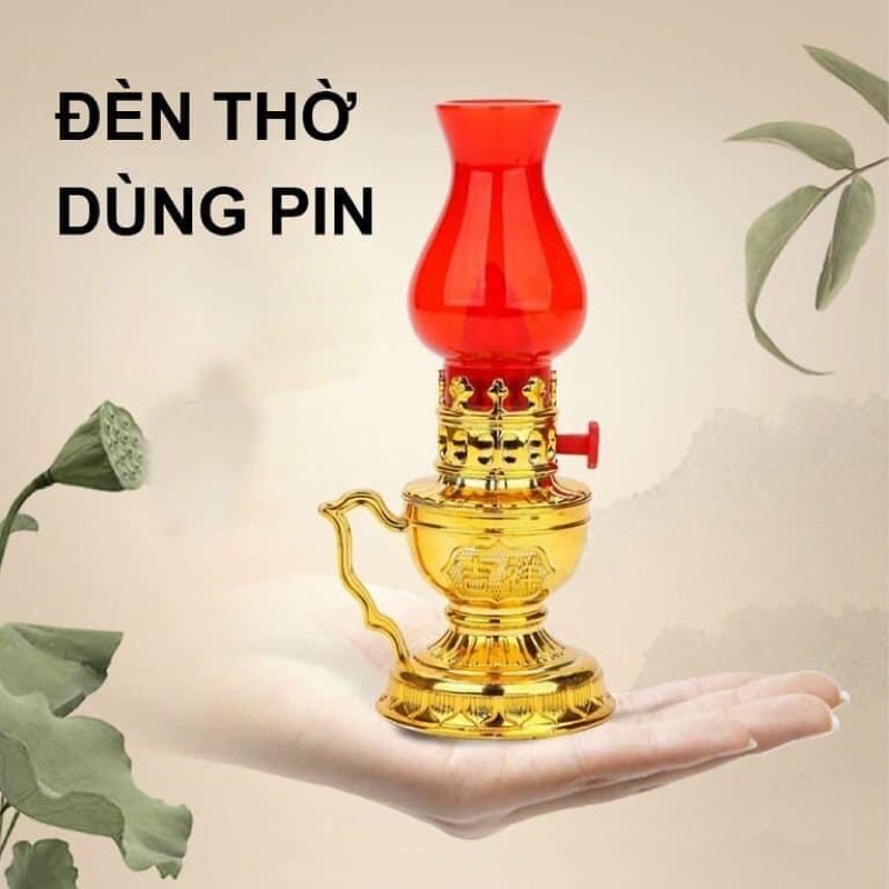 đèn thờ vĩnh cửu chạy bằng pin ( 1 cặp)