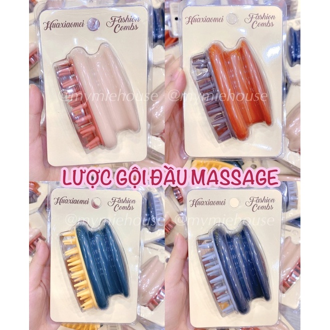 Lược Gội Đầu Massage Da Đầu Đa Năng