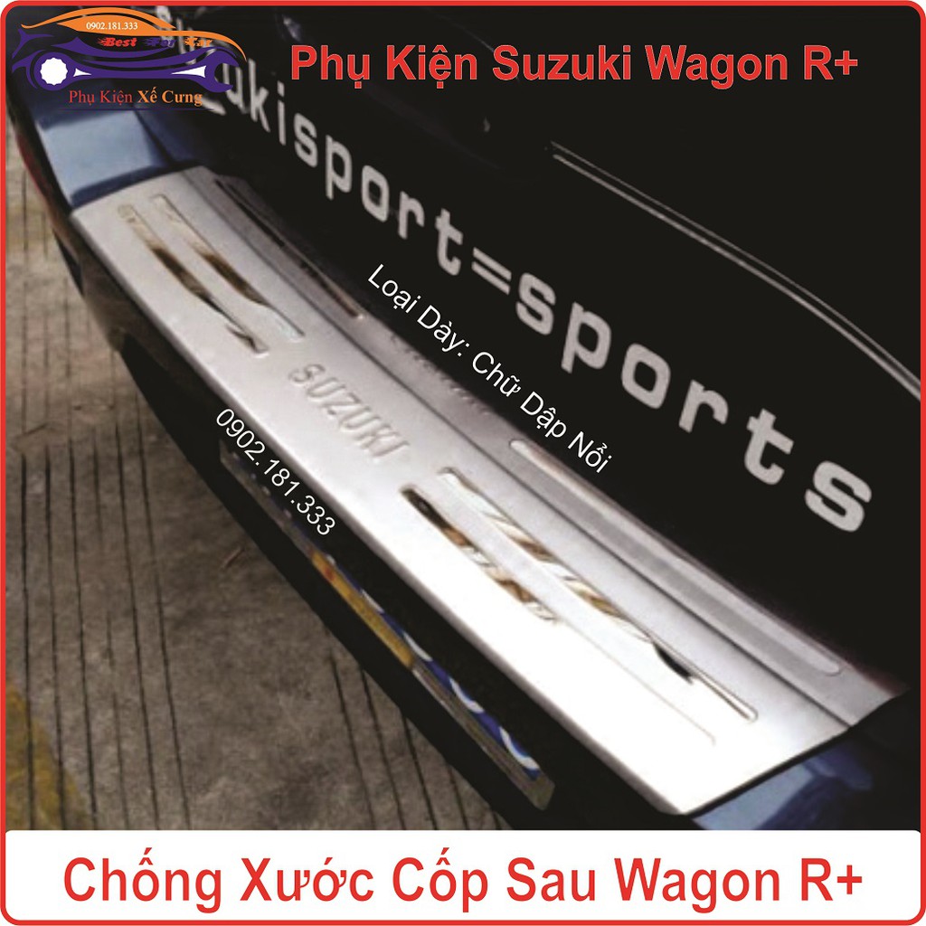 Chống Xước Cốp Sau Suzuki Wagon R Chống Xước Cửa Sau