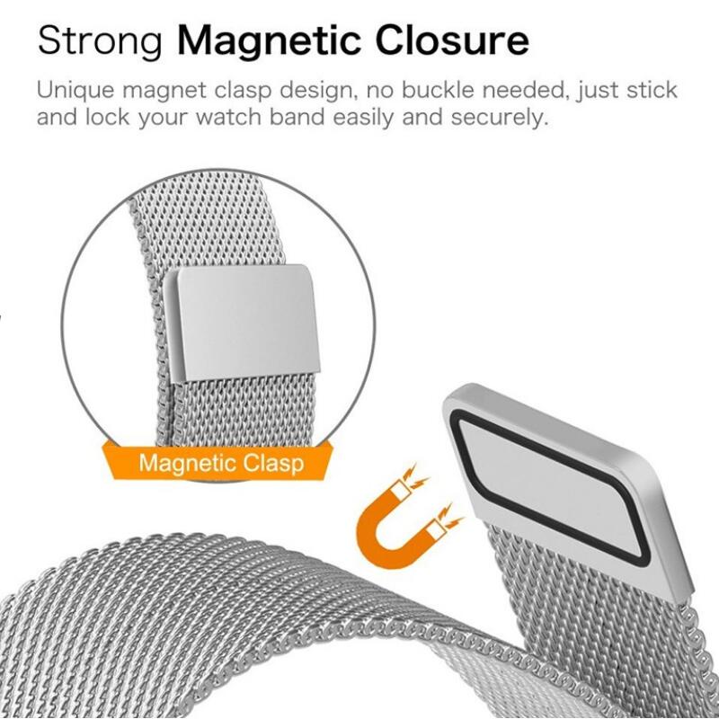 Xiao Mi Watch Color  Màu Milan Dây đeo Kim Loại Dây đeo Bằng Thép Không Gỉ 22 Mm