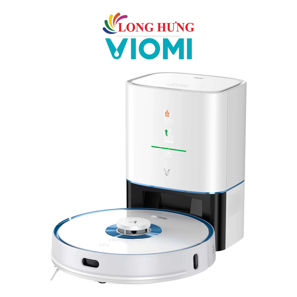 Robot hút bụi lau nhà diệt khuẩn Viomi Alpha UV S9 - Hàng chính hãng