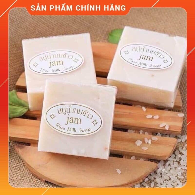 🌾 Xà Phòng Cám Gạo Jam Thái Lan Trắng Da, Giảm Mụn 🌾 | BigBuy360 - bigbuy360.vn