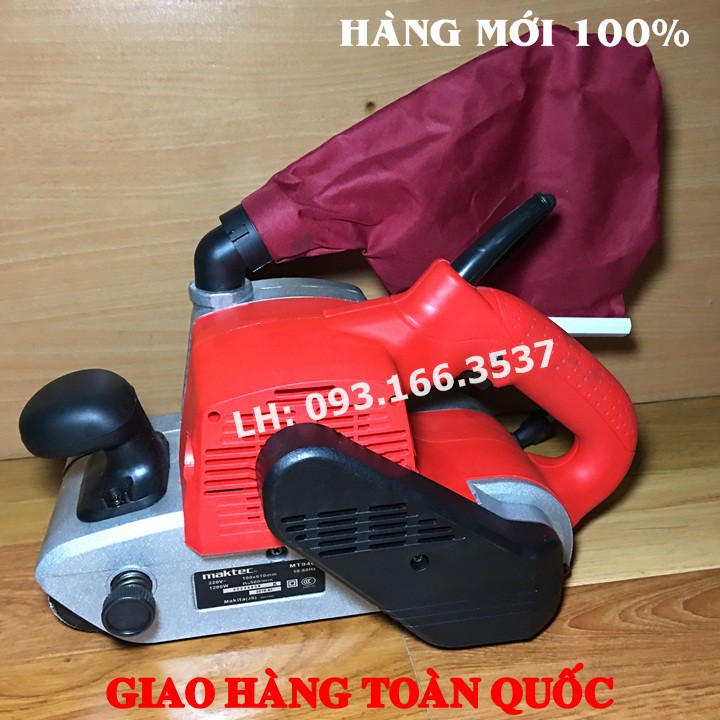 Máy chà nhám băng Maktec, chuyên mài gỗ các loại