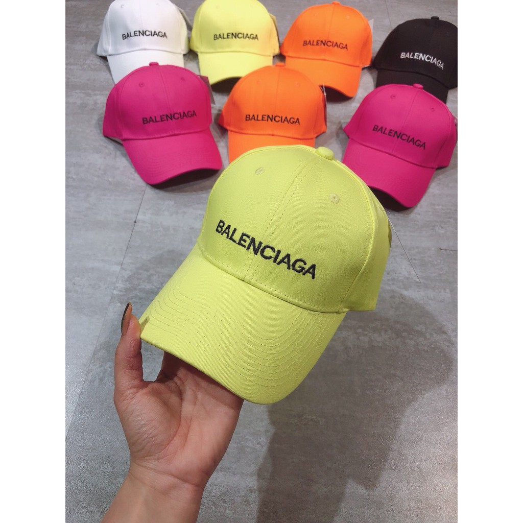 Nón kết mũ lưỡi trai nam nữ BALENCIA 100% contton freesize,unisex thời trang,trending
