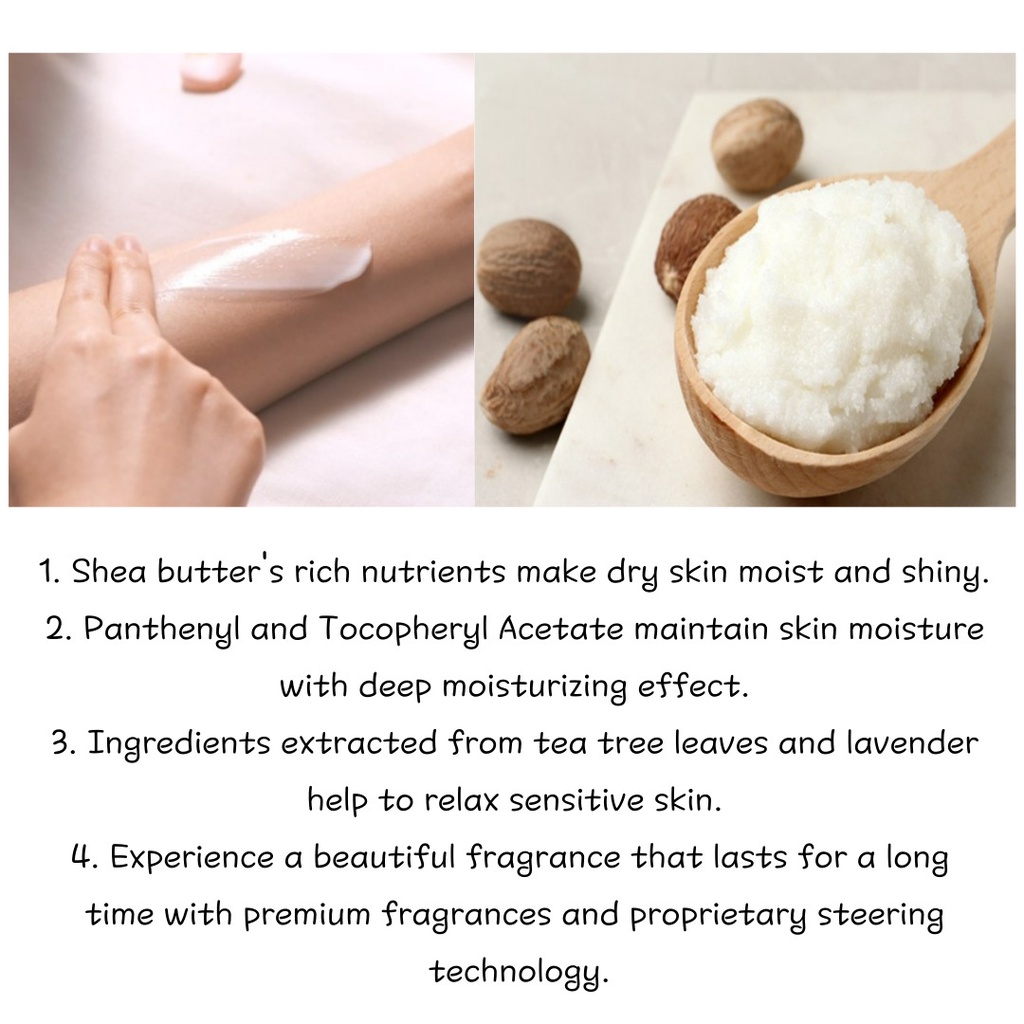 Sữa Dưỡng Thể 520ml / Bột Em Bé / Bột Em Bé / Hoa Anh Đào / Vườn Hoa Hồng / Ylang Ylang / Xà Phòng / Hương Thơm Vanilla Musk