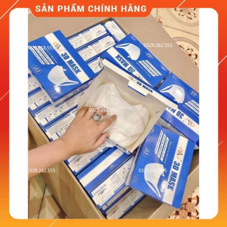 (3d mask) Hộp khẩu trang 3d mask công nghệ Nhật 50 cái