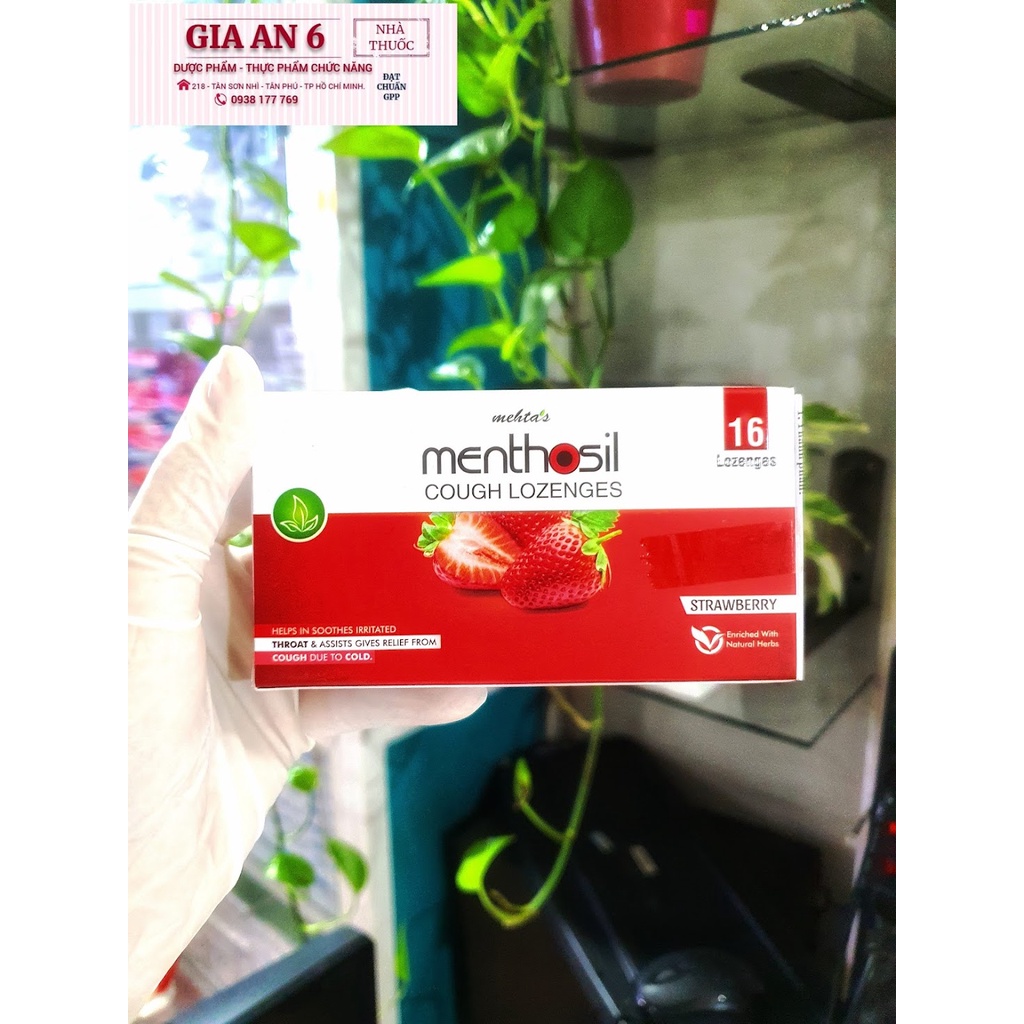 KẸO NGẬM MENTHOSIL