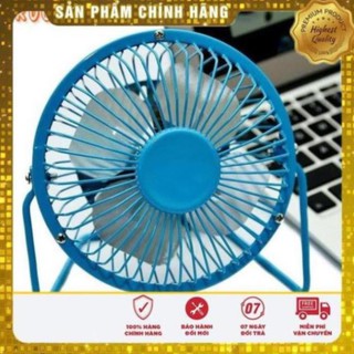 Quạt USB mini lồng sắt để bàn tiện dụng