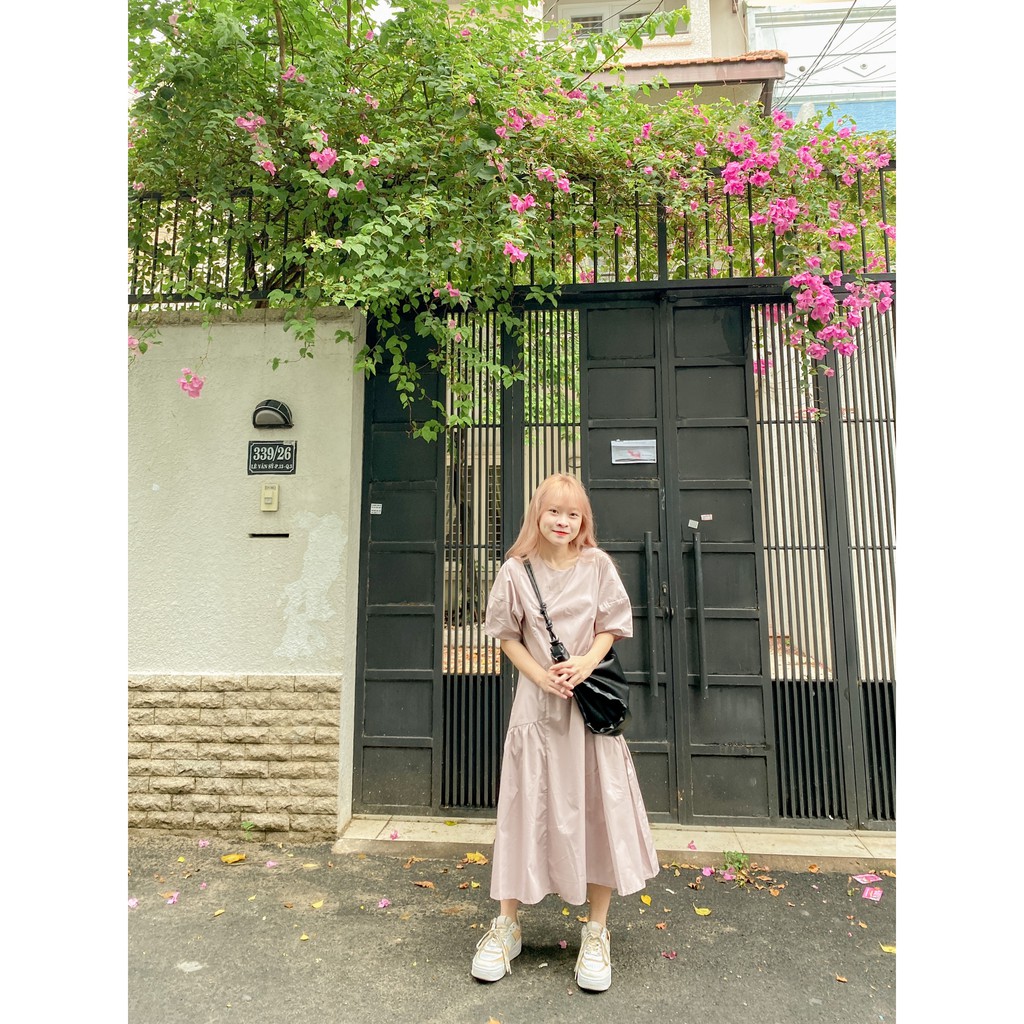 Chul Dress - Đầm Ulzang dáng xòe tay lỡ - Remmus.vn | BigBuy360 - bigbuy360.vn