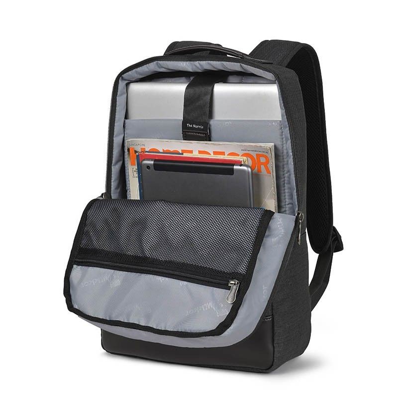 Balo laptop mikkor The Norris backpack -đen