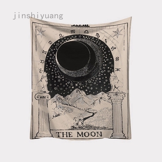 Tấm Vải Treo Tường In Hình Lá Bài Tarot Độc Đáo