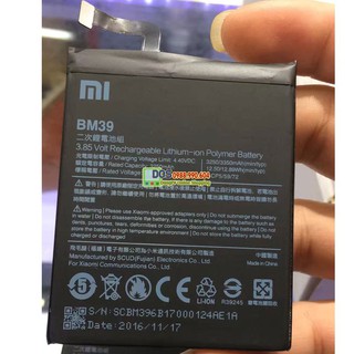 Pin điện thoại Xiaomi Mi6 / Mi 6 ( BM39 ) zin 100% BH 6 tháng