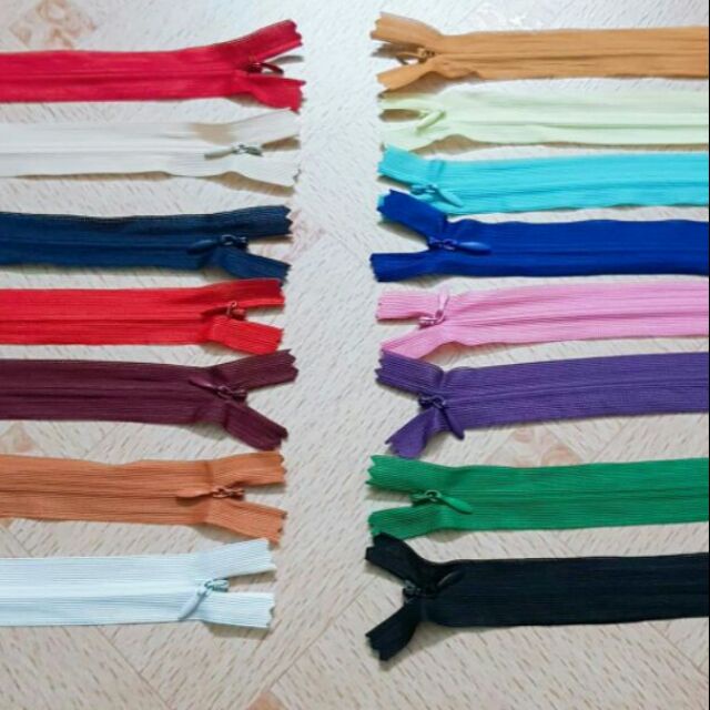 Dây khóa kéo giọt lệ màu trắng, dây khóa kéo may mặc