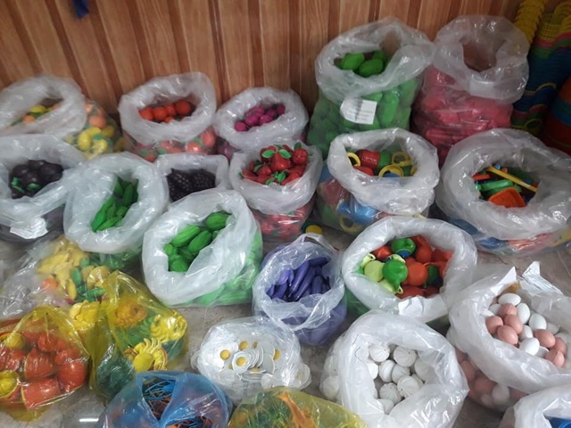 Đồ chơi cân ký set 0,5kg - đồ chơi nhựa Việt Nam - Freeship extra