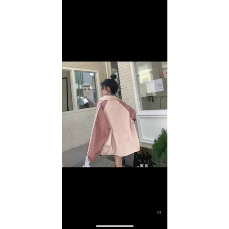 Áo Khoác Nữ 2 Lớp Cổ Trụ Chất Dù Hai Lớp 3 Sọc Tay Form Rộng Che Nắng Tốt Mặc Thoải Mái [NEW UNISEX]