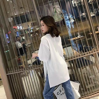 [SALE] FREESHIP ĐƠN 99k_ Áo thun cổ tim xẻ tà hàn xẻng