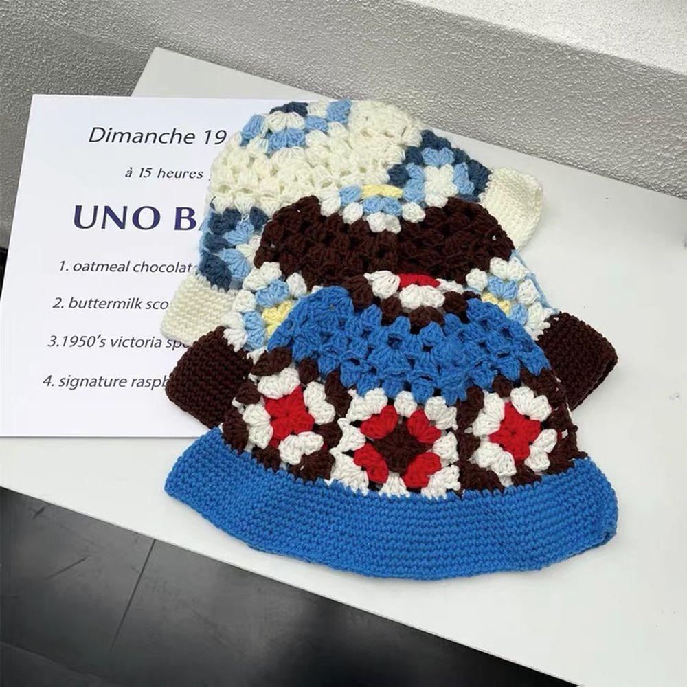 Nón Tai Bèo Chống Nắng Họa Tiết Hoa Thời Trang Thu Đông Cho Nữ