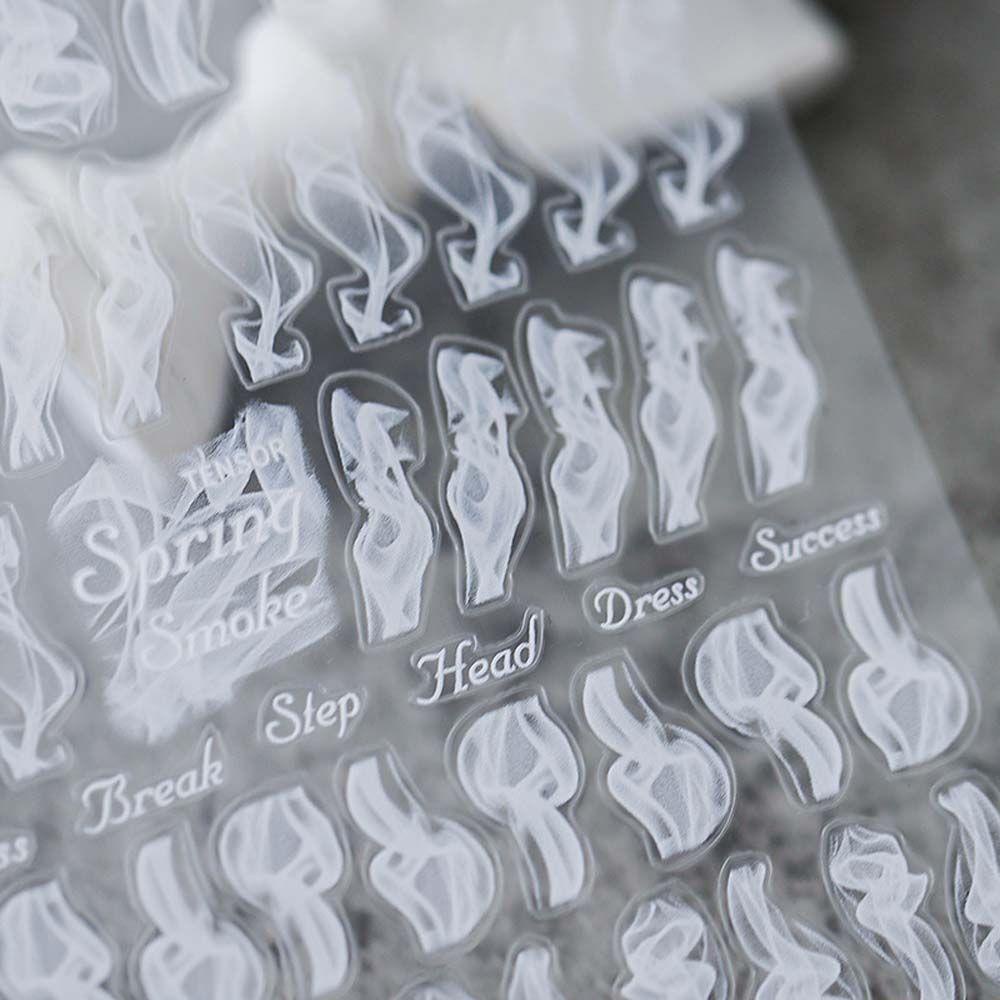 [Hàng mới về] Nhãn dán nơ ren hoa hồng ngọt ngào tự dính trang trí móng tay cho nữ