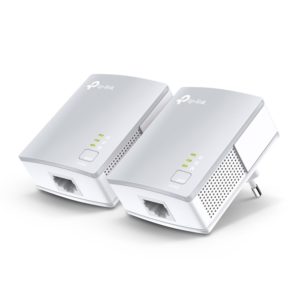 TP-Link Bộ mở rộng Internet qua đường dây điện AV600 600Mbps TL-PA4010KIT