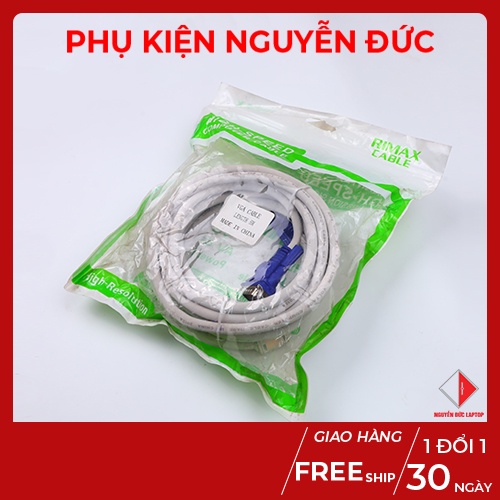 Dây cáp màn hình VGA to VGA kết nối máy chiếu, màn hình, tv
