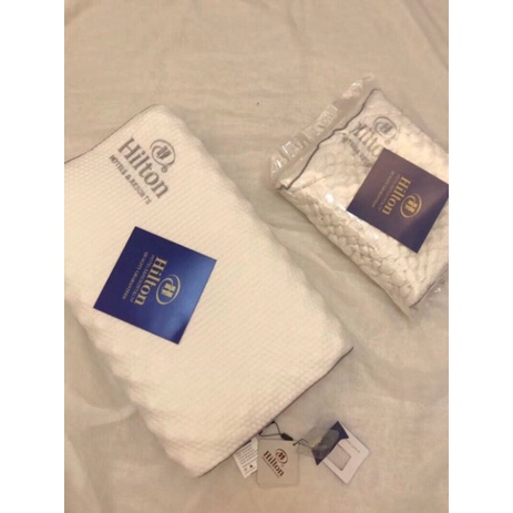 Gối CAO SU HILTON Loại 1, Gối Cao Su Non HIN BEDDING Hàng Đẹp Cao Cấp Dày Dặn