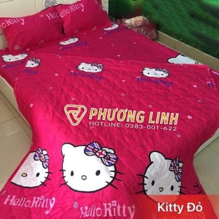 Combo set 5 món Chăn Hè chất Polycotton