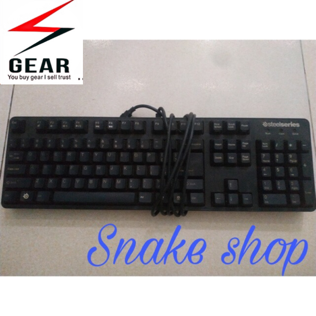 Bàn phím cơ steelseries 6GV2 cherry red switch snk
