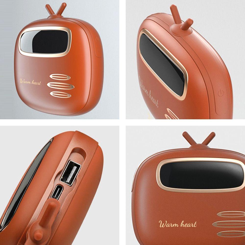 EBINLANDS Máy Sưởi Ấm Tay Hai Mặt Sạc Usb Tiện Dụng