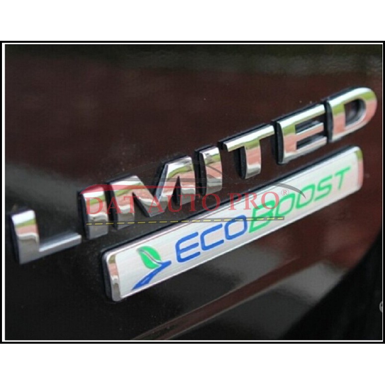 Tem Nổi kim loại 3D LIMITED  sport mạ crom...