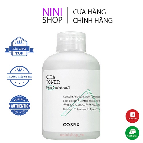 Nước hoa hồng COSRX PURE FIT CICA TONER 150ml