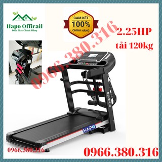 Máy chạy bộ trong nhà - băng chạy chống rung, tập bụng giảm mỡ, tăng cường sức khỏe tại nhà động cơ 2.5HP