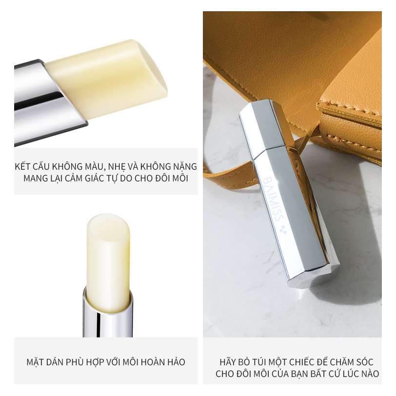 Son Dưỡng Môi BAIMISS Giúp Làm Sáng Đường Viền Môi 7ml | BigBuy360 - bigbuy360.vn