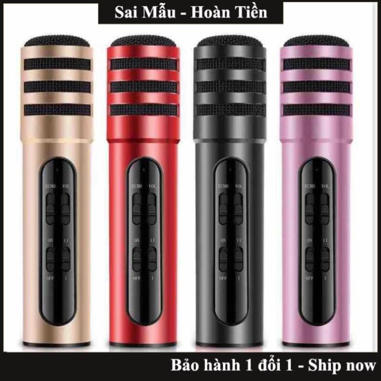 ( Xả kho sập sàn) Micro thu âm không cần soundcard,Mic hát karaoke C7 Thu Âm  - bảo hành uy tín