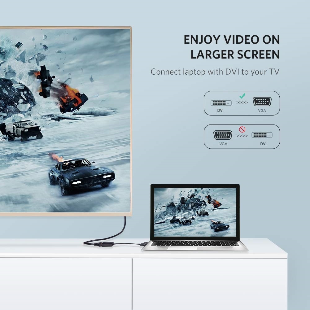 Cáp DVI 24+1 To VGA Cao Cấp, UGREEN 40259 Chính Hãng