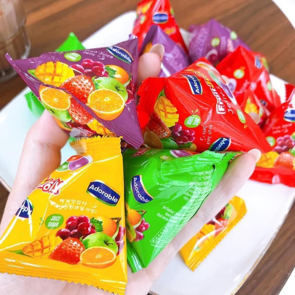 Kẹo dẻo trái cây Hàn Quốc ⚡ CHÁY HÀNG ⚡ Kẹo ngọt trái cây thơm ngon, dai mềm, nhiều vị hoa quả siêu hấp dẫn
