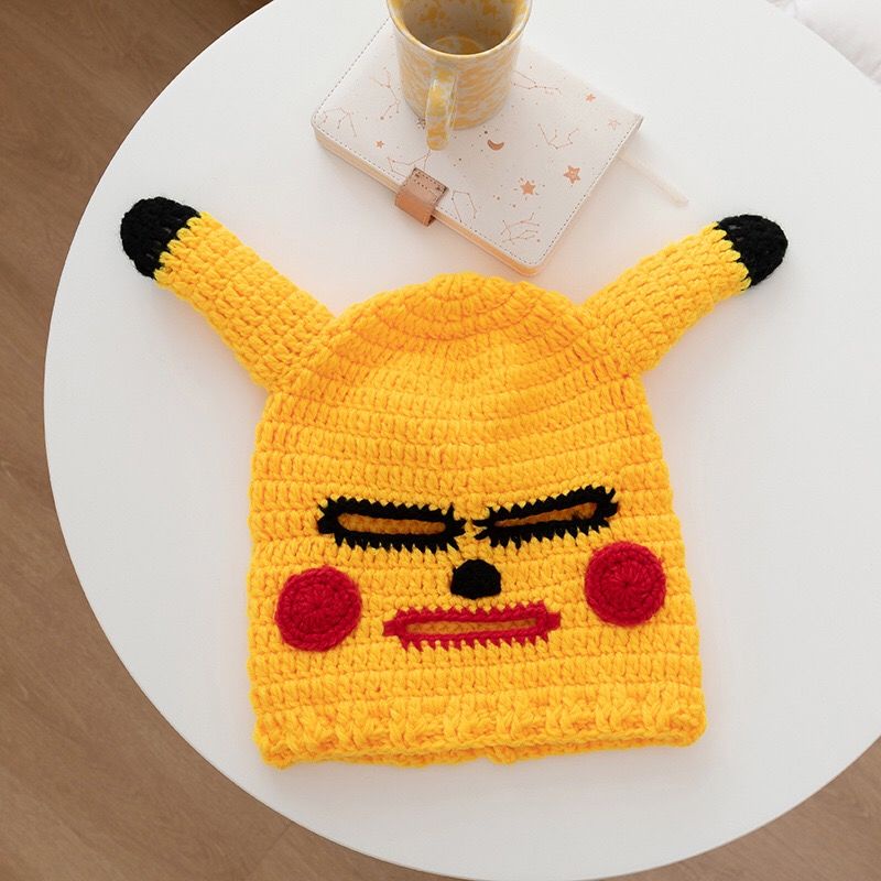 Nón len đội đầu hình Pikachu độc đáo