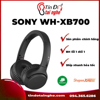 Tai nghe Bluetooth Sony Extrabass WH XB700 | Chính hãng