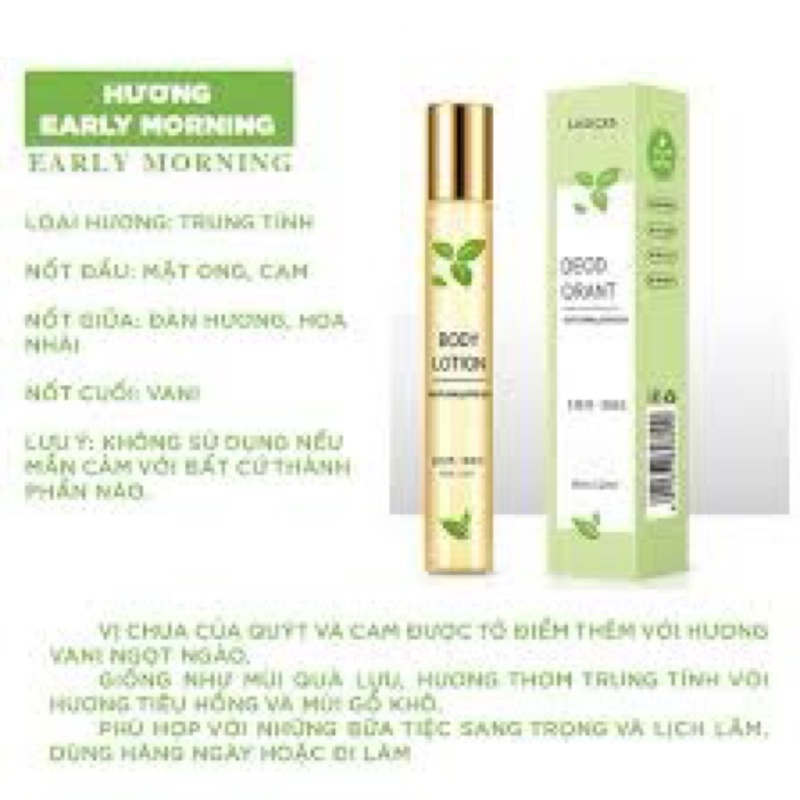 Nước hoa dạng lăn LASICXS 12ml