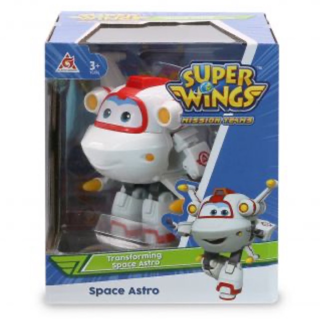 Robot lắp ráp biến hình Superwings Đội Bay Siêu Đẵng Astro Không Gian [ Loại To ]