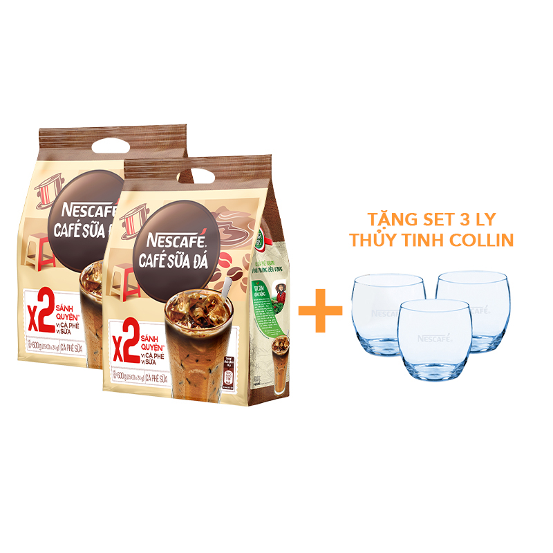 Combo 2 Bịch cà phê sữa hoà tan NESCAFÉ