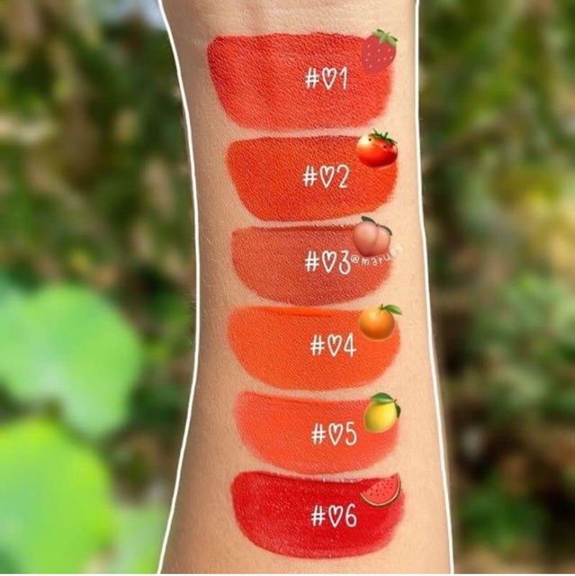 (ST01) Son Thỏi Kiss Beauty Hoa Quả Fruit Matte Lipstick | BigBuy360 - bigbuy360.vn