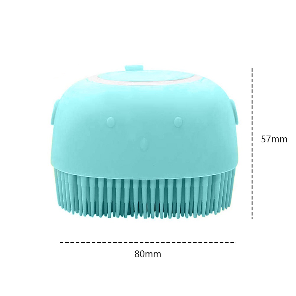 Bàn chải tắm cho thú cưng Cún con Cún lớn Mèo tắm Găng tay mát xa Bàn chải mềm silicone an toàn Dụng cụ cho thú cưng