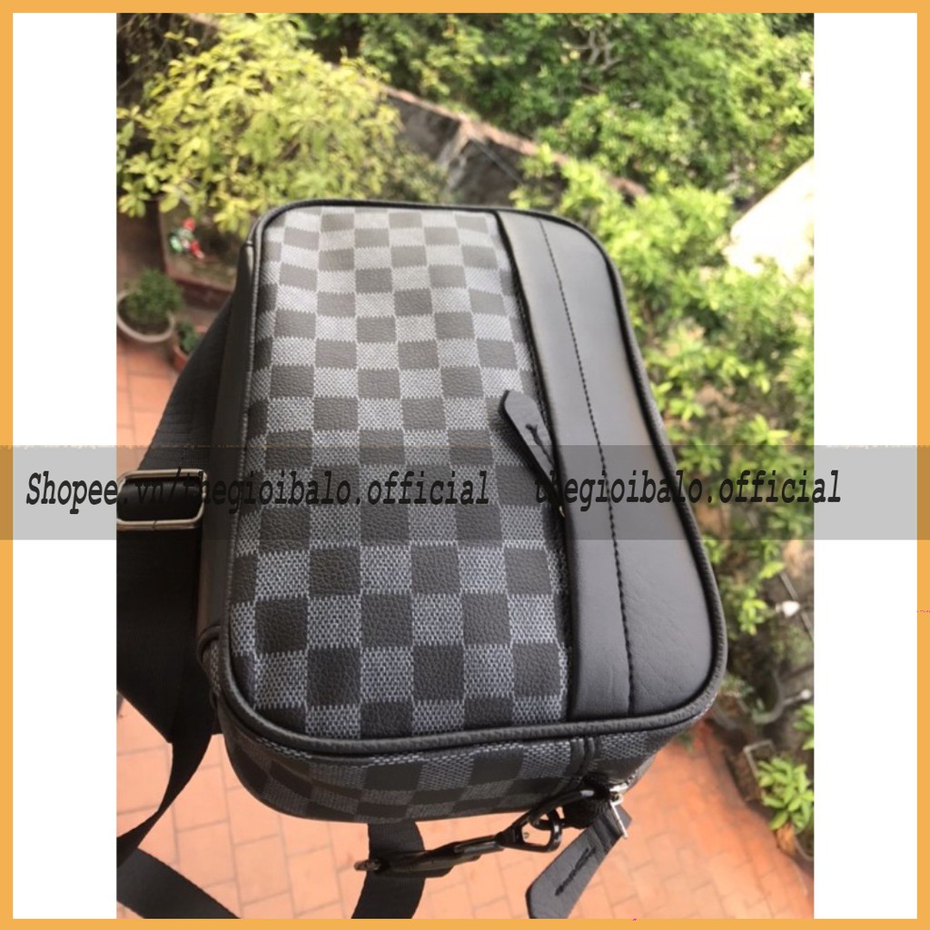 Túi Đeo Chéo Nam Da PU ❌Hàng Cao Cấp ❌ TÚI BAO TỬ NAM CARO NHỎ ❌FREESHIP | BigBuy360 - bigbuy360.vn