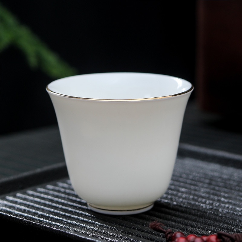 Chén Sứ Cảnh Đức Dùng Thưởng Trà Bằng Sứ Thanh Khiết Thấu Quang