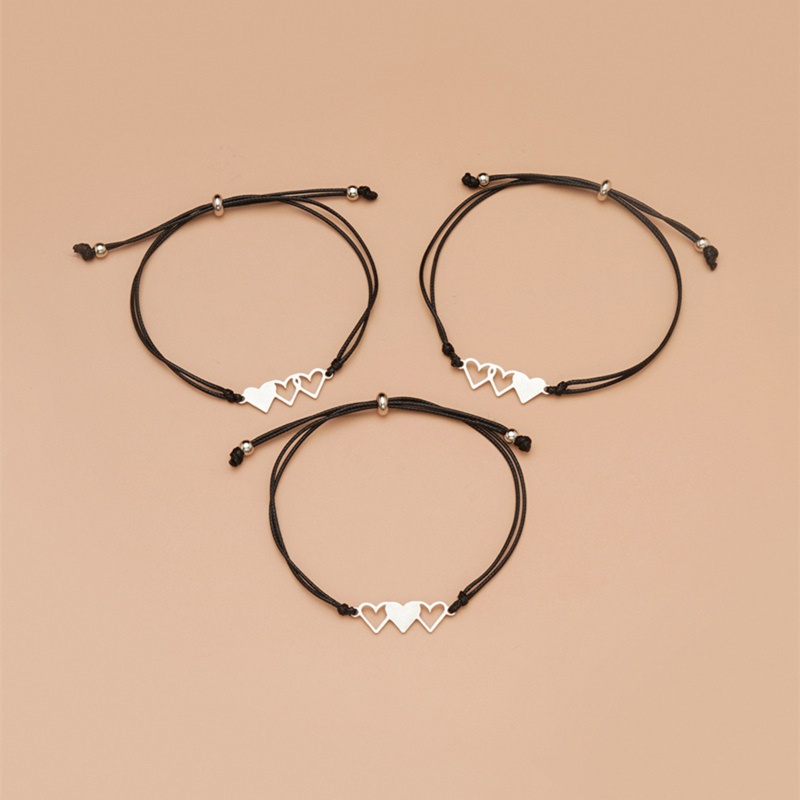 Flgo Set 3 Vòng Tay Tình Bạn Mặt Hình Chị Em Cho Ngày Lễ Tạ Ơn X